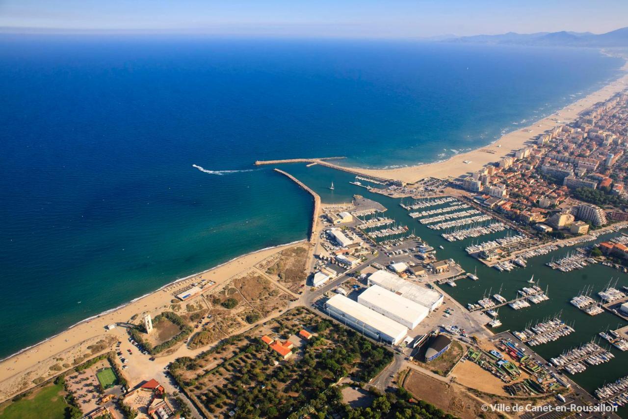 "Calypso 1" Super Appartement A 100M De La Mer Canet-en-Roussillon Exteriör bild
