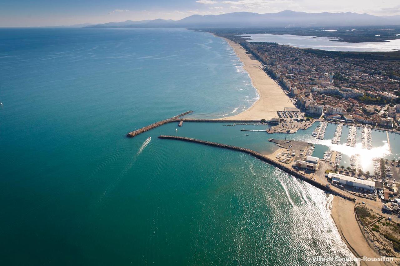 "Calypso 1" Super Appartement A 100M De La Mer Canet-en-Roussillon Exteriör bild